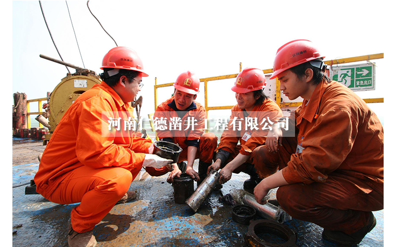 河北保定地熱井維修補漏，